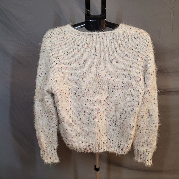Cozy and Colorful Speckled Knit Sweater by Doe & Rae - Picture 5 of 12